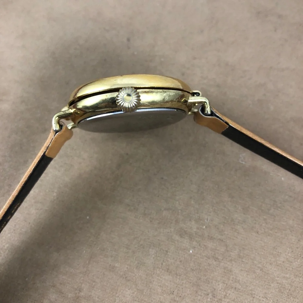 Vintage Eddie Bauer 18KGP Field Watch Flip Top Crystal Guard - Picture 11 of 11